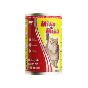 Miau Miau konz. Adult Beef - 415g