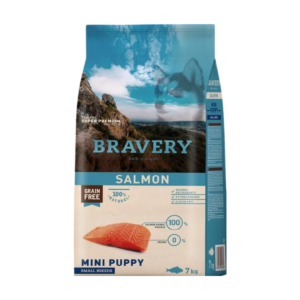 Bravery Dog Mini Puppy Salmon - 2kg