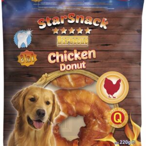 Nobby StarSnack BBQ Chicken Donut pamlsky 10cm 220g