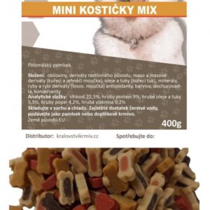 Mini kostičky mix 400g
