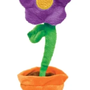 Hračka textil KONG Puzzlements Flower in Pottle