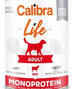 Calibra Dog Life  konz.Adult Beef with carrots 400g