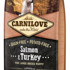 Carnilove Salmon & Turkey for large breed puppy 12kg