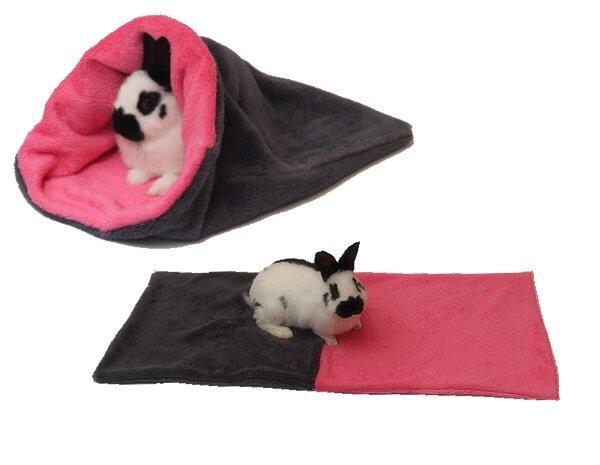 Marysa pelíšek 3v1 pro hlodavce, šedý/tmavě růžový Marysa pelíšek 3v1 pro hlodavce, šedý/tmavě růžový