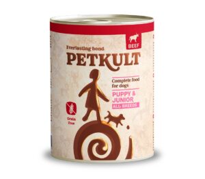 Petkult Konz. Junior Hovězí - 2x400g