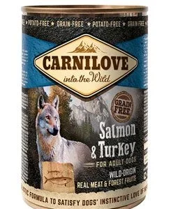 Carnilove Wild konz Meat Salmon & Turkey 400g