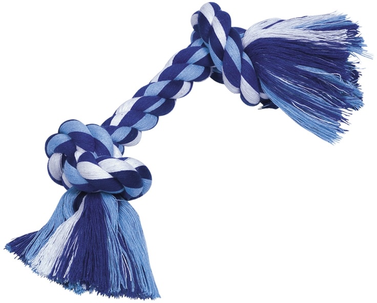 Nobby hračka uzel pro psy 32 cm 180 g modrá Nobby hračka uzel pro psy 32 cm 180 g modrá