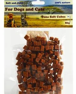 Pochoutka Tuňákové maso kostky 80g