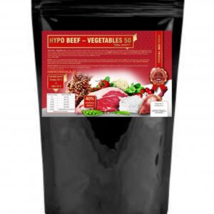 Granule Bardog Lisované granule za studena HYPO BEEF – VEGETABLES 50 – 1 kg