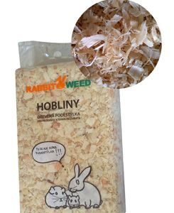 Hobliny podestýlka lis. hrubá TOP RabWeed 30l/0,6 kg