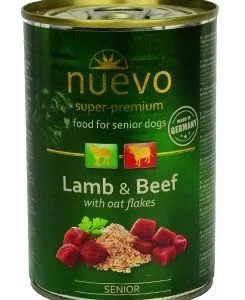 Nuevo pes senior jehněčí s ovesnými vl. konz. 400g