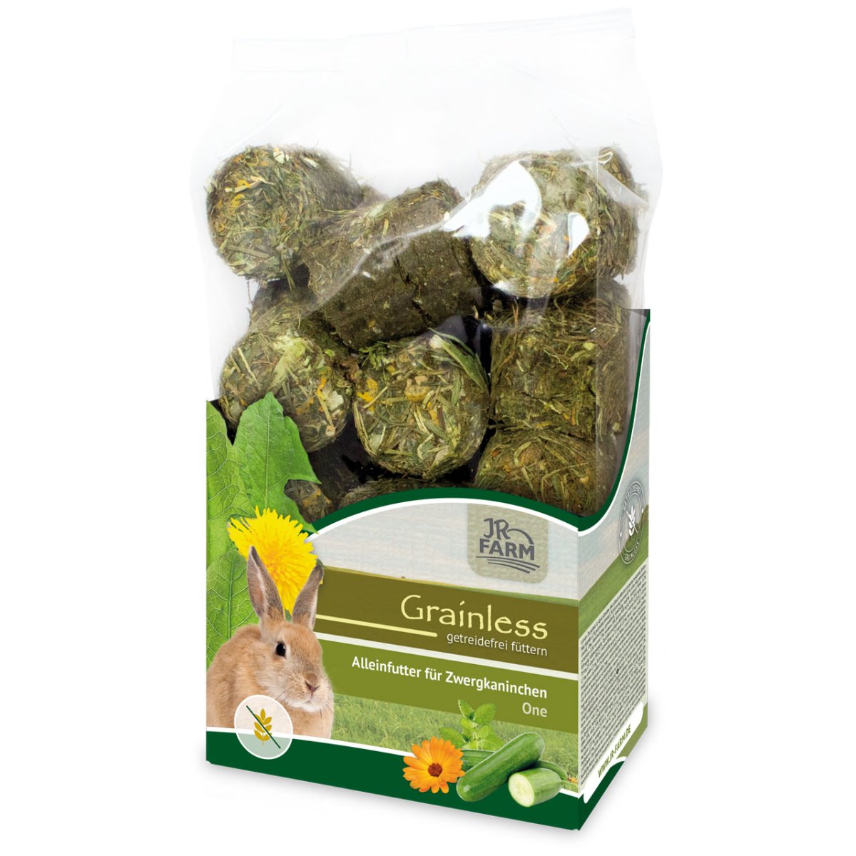 JR Farm Zakrslý králík Grainless One 950g JR Farm Zakrslý králík Grainless One 950g