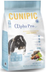 Cunipic Alpha Pro Rabbit Light/Sensitive - králík sensitive 1,75 kg