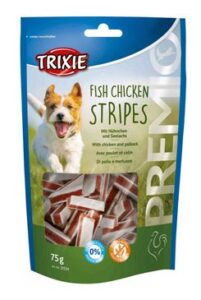 Trixie Premio STRIPES pásky kuře a losos 75g TR