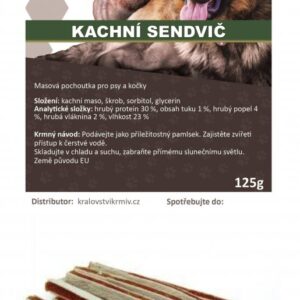Kachní sendvič 125g