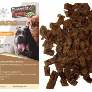 Masové husí kostky SlovakiaFarma Massaro 100g