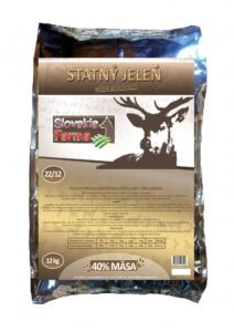 Hypoalergenní Granule SlovakiaFarma Statný jelen - 12 kg