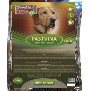 Lisované Grain Free Granule Slovakia Farma – Pastvina 26/16 – 14 kg