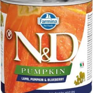 N&D PUMPKIN Dog konz. Lamb, Pumpkin & Blueberry 285 g