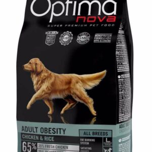 OPTIMAnova Dog Obesity Chicken & Rice 12 kg