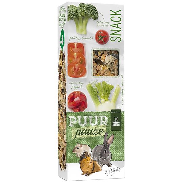 PUUR pauze dr.savec - tyč., brokolice&rajče 110g PUUR pauze dr.savec - tyč., brokolice&rajče 110g