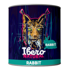 Ibero Natural Cat Konzerva Králík – 3x200g