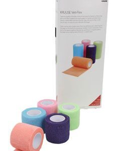 KRUUSE Obinadlo elast. Vet-Flex 5cm x 4,5m mix Kruuse 10ks