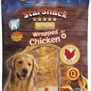Nobby StarSnack BBQ Wrapped Chicken M pamlsky 15cm 235g