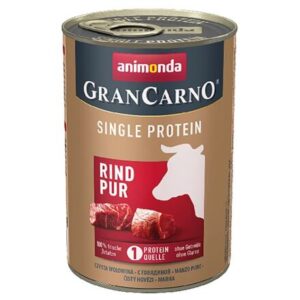 Animonda GRANCARNO Single Protein 400 g čisté hovězí, konzerva pro psy