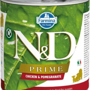 N&D PRIME Dog konz. Chicken & Pomegranate Puppy 285 g