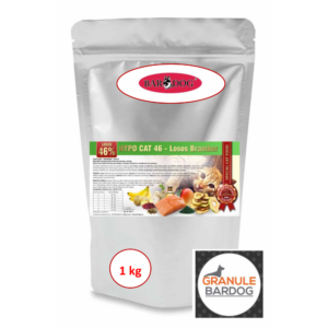 Granule Bardog Hypoalergenní granule pro kočky Hypo Cat 46 - Losos Brambor 32/18 - 1 kg