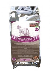 Lisované hypoalergenní Granule Slovakia Farma - Mäsiarsky stôl 33/20 - 20 + 2 kg