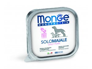 MONGE Dog MONOPROTEIN paštika vepřová 150g/24ks