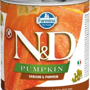 N&D PUMPKIN Dog konz. Venison & Pumpkin 285 g