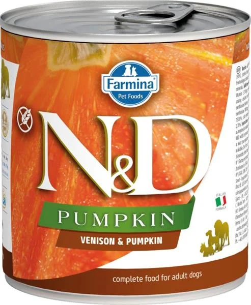 N&D PUMPKIN Dog konz. Venison & Pumpkin 285 g N&D PUMPKIN Dog konz. Venison & Pumpkin 285 g