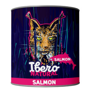 Ibero Natural Cat Konzerva Losos – 12x200g