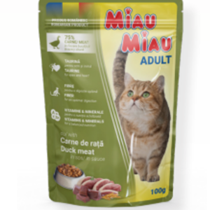 Miau Miau Kapsa Adult Duck – 7x100g