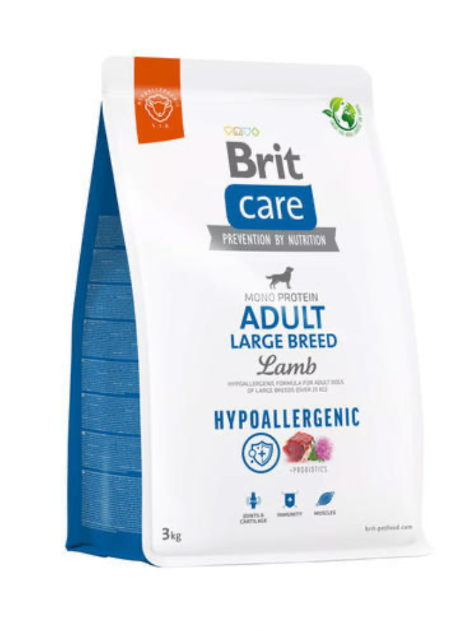Brit Care Dog Adult Large Hypoallergenic - 3kg Brit Care Dog Adult Large Hypoallergenic - 3kg