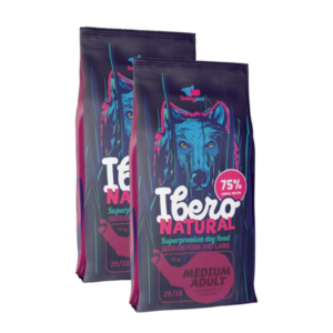 Ibero Natural Dog Medium Adult - 2x12kg