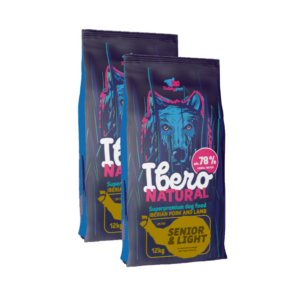 Ibero Natural Dog Senior&Light - 2x3kg