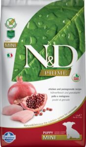 N&D PRIME Dog GF Chicken & Pomegranate Puppy Mini 2,5 kg