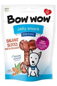 MIRA MAR s.r.o. Bow wow poch. Salámová kolečka hovězí a kolagen 80g
