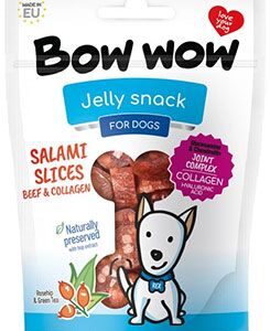 MIRA MAR s.r.o. Bow wow poch. Salámová kolečka hovězí a kolagen 80g