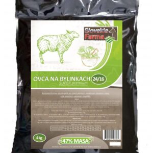 Hypoalergenní Granule Slovakia Farma – Ovca na bylinkách 24/16 – 4 kg
