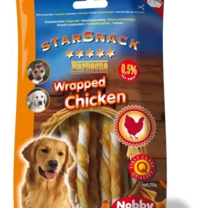 Nobby StarSnack Barbecue Wrapped Chicken 70g