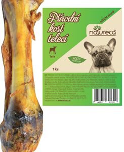 NATURECA pochoutka Přírodní kost s telecím 1ks
