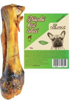 NATURECA pochoutka Přírodní kost s telecím 1ks NATURECA pochoutka Přírodní kost s telecím 1ks