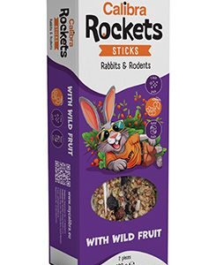 Calibra Rockets Sticks Rabbits&Rodents Wild fruit 120g