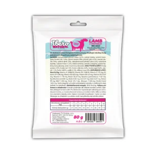 Vzorek – Ibero Cold Pressed Dog Adult Mini Lamb – 80g