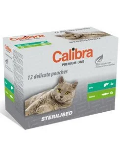 Calibra Cat kapsa Premium Steril. multipack 6x(12x100g)
